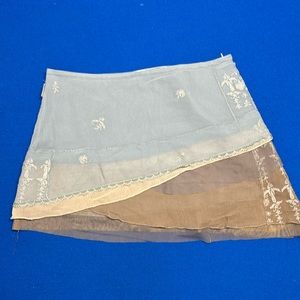 Hollister Size 1 skirt silk